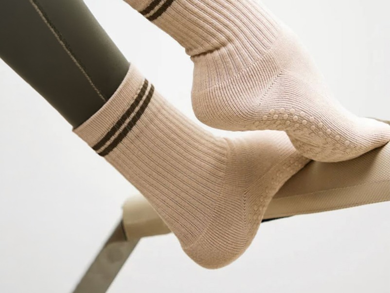Grip socks for the mat – studio edit